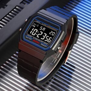 Multifunctional Waterproof Fashion Sports Electronic Watch