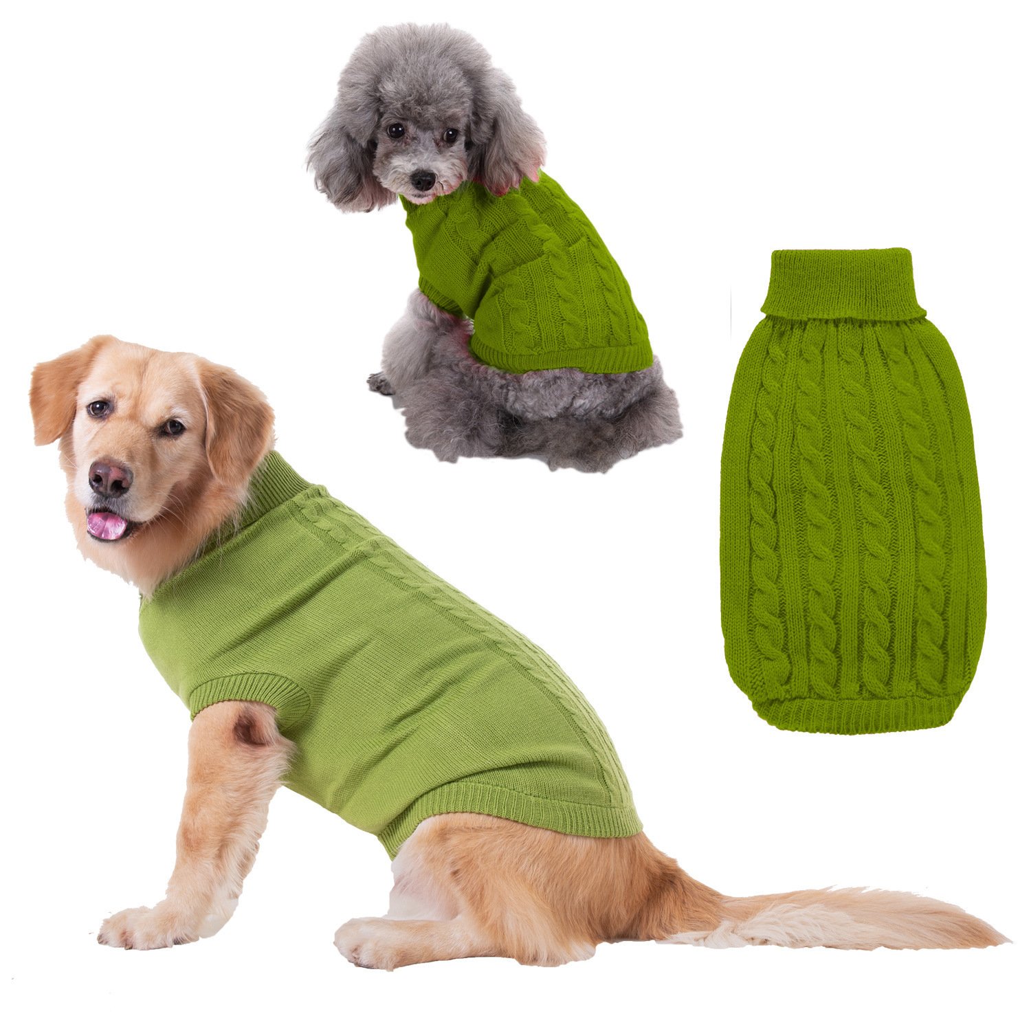 Solid Color Puppy Dog Clothes Teddy Bichon Pet Sweater - Image 3