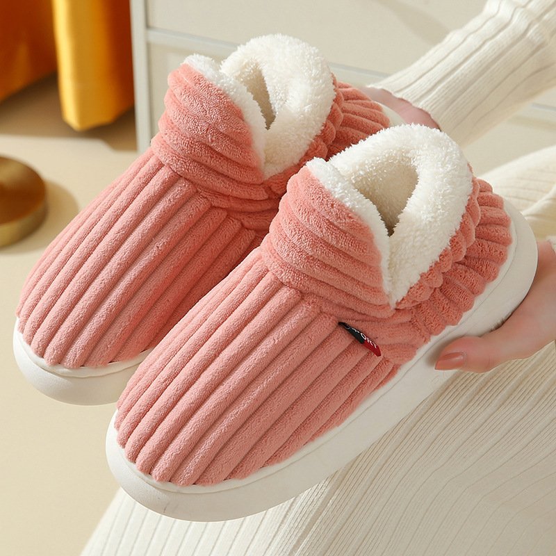 Cotton Shoes Winter Women's Home Slippers Cotton - Image 2
