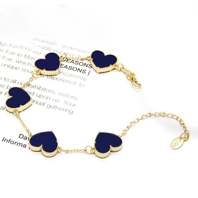 Double Sided Butterfly Heart Bracelet Fashion Bracelet - Image 8