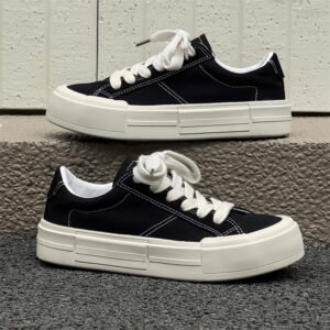 Women's Canvas Platform Casual Sports Skate Shoes