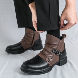 Men's Fashion British Style Martin Booties