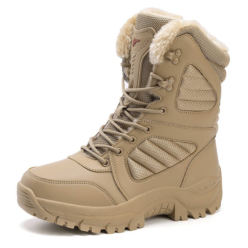 Snow Boots Men's Ski Insulation Cotton Shoes Waterproof And Cold-proof - Image 6