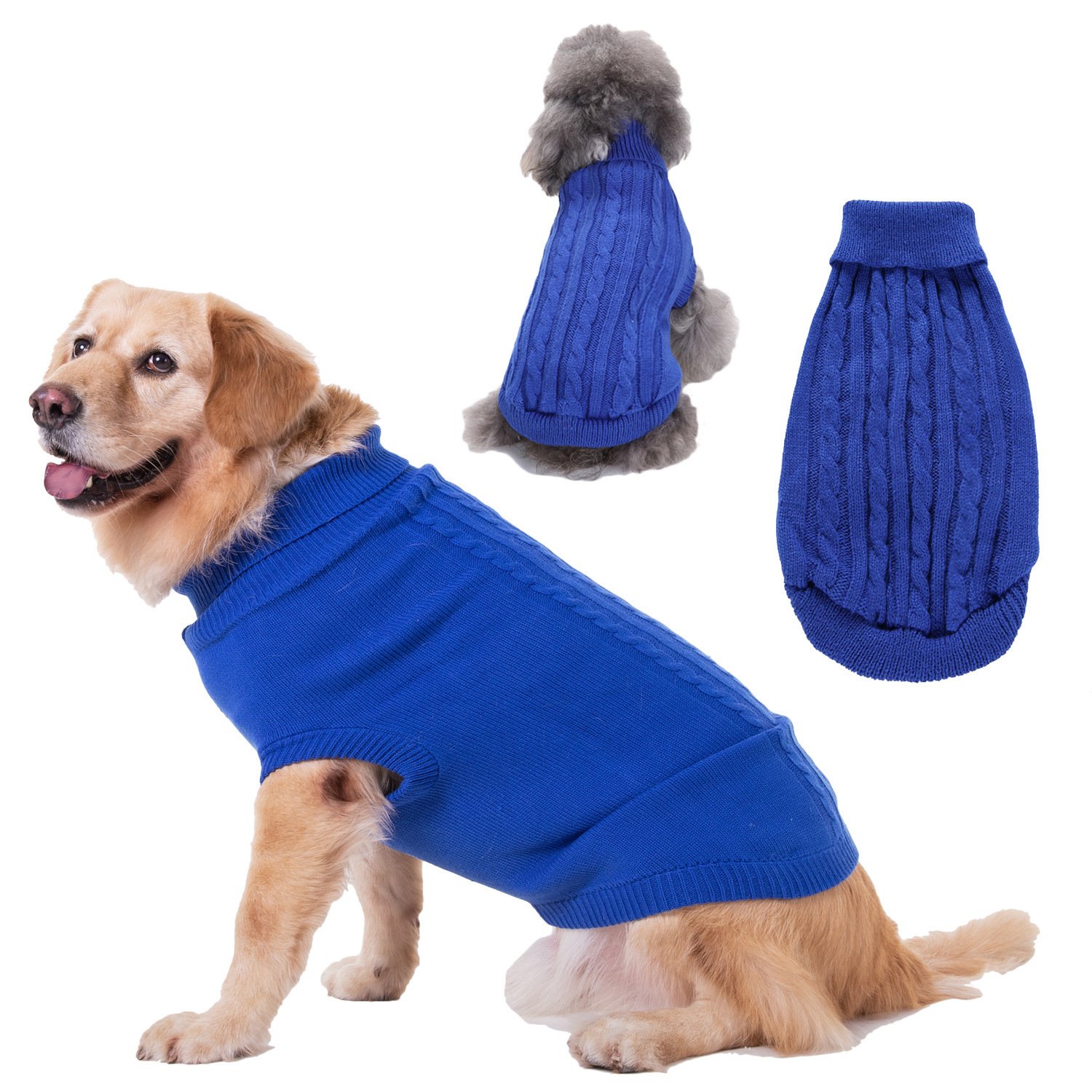 Solid Color Puppy Dog Clothes Teddy Bichon Pet Sweater - Image 2