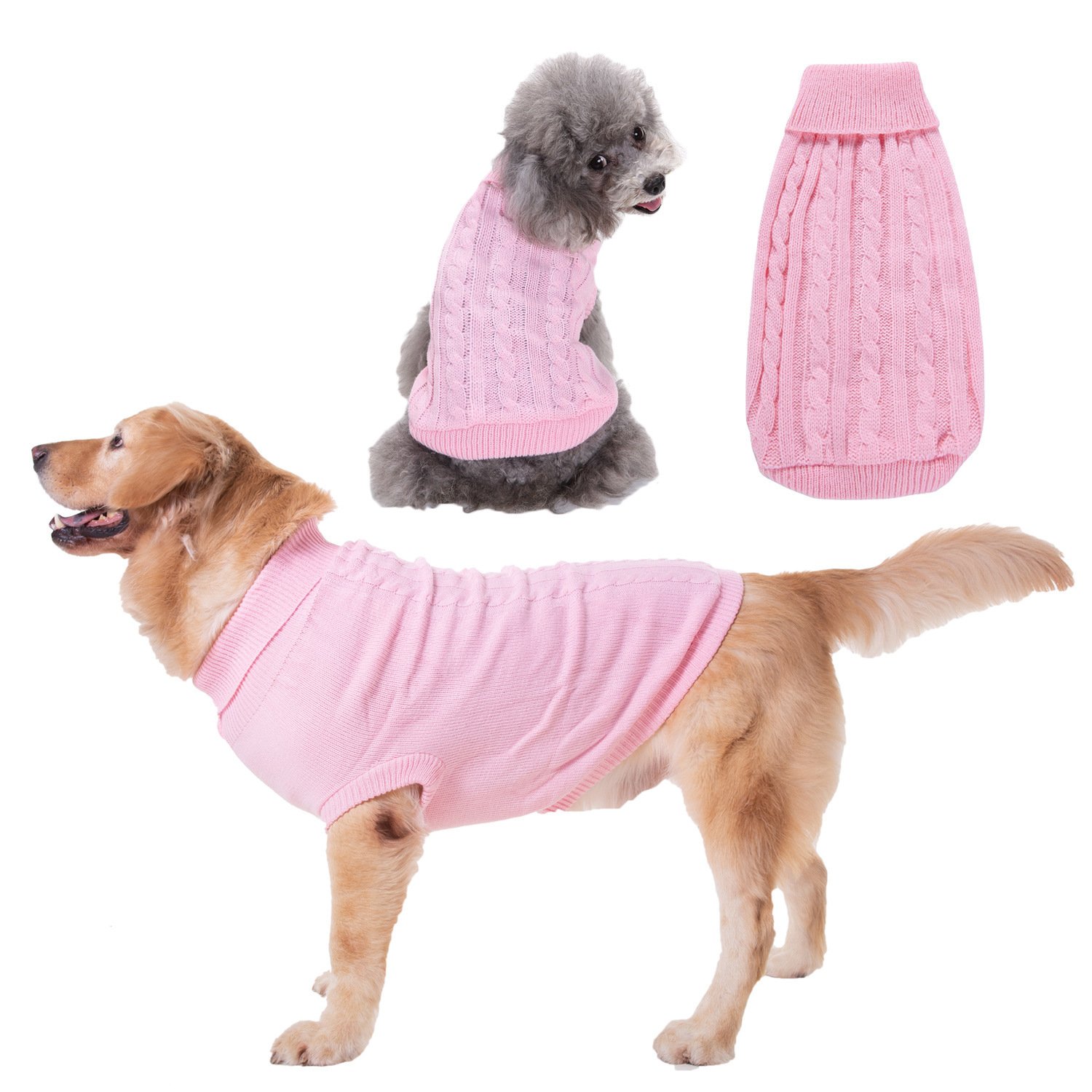 Solid Color Puppy Dog Clothes Teddy Bichon Pet Sweater - Image 9