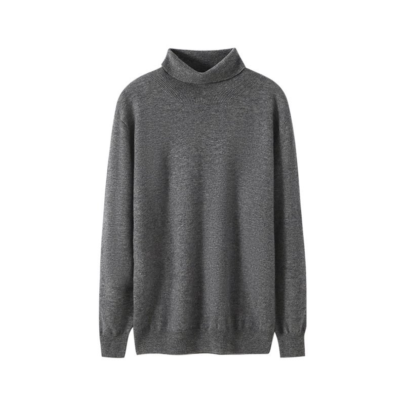 Men's Casual Knitted Base Layer Warm Loose Sweater - Image 5
