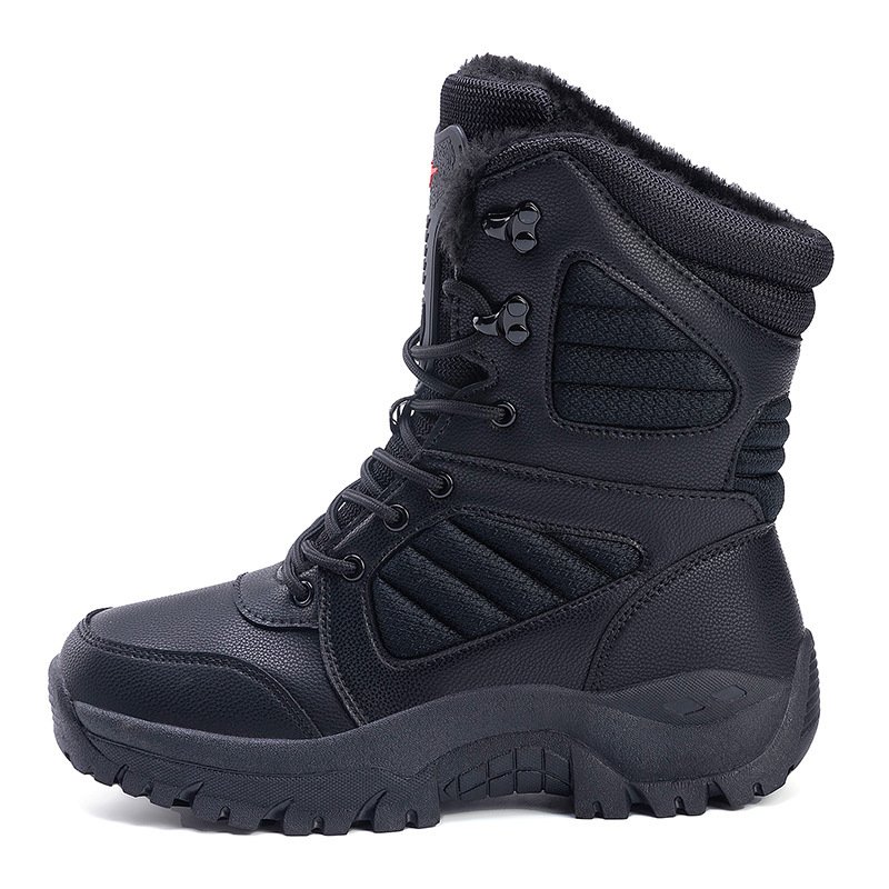 Snow Boots Men's Ski Insulation Cotton Shoes Waterproof And Cold-proof - Image 5