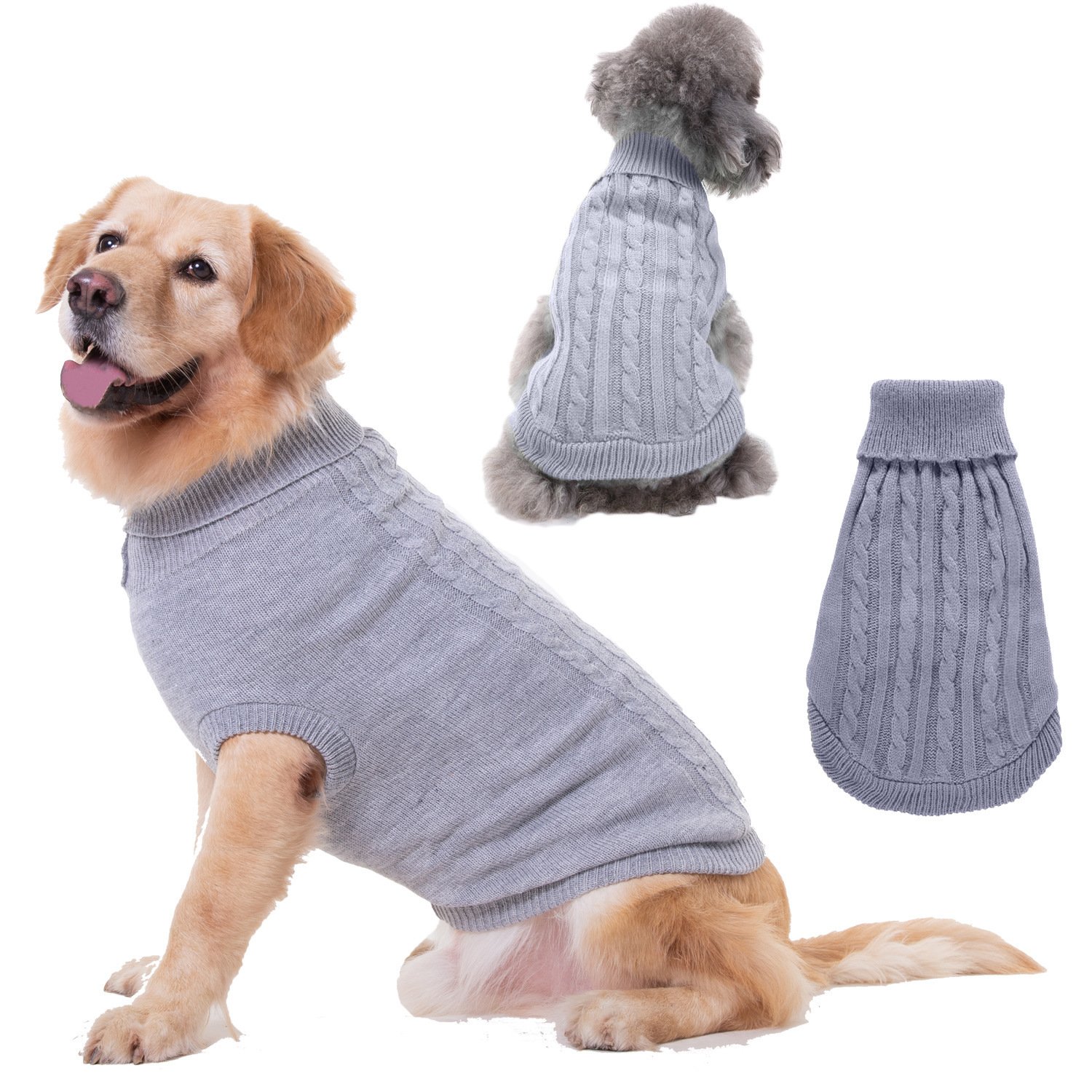 Solid Color Puppy Dog Clothes Teddy Bichon Pet Sweater - Image 6