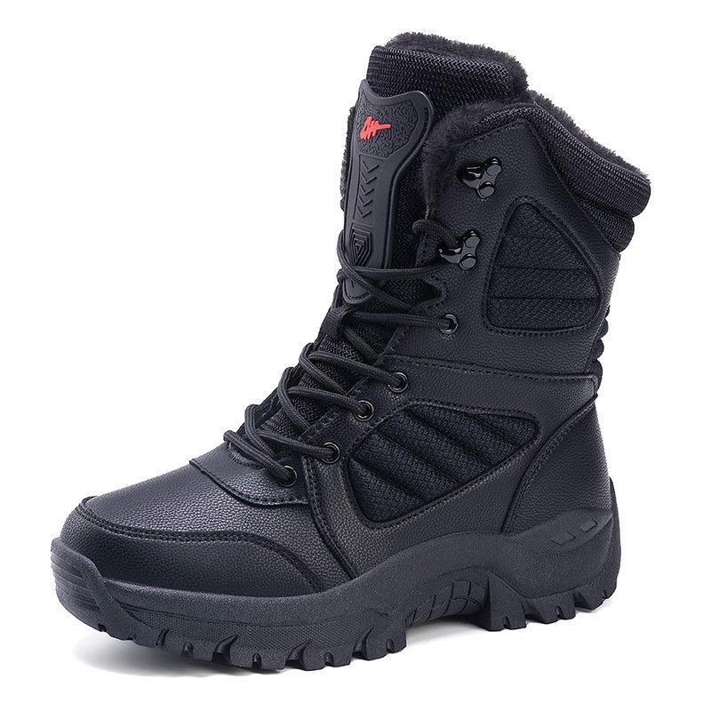 Snow Boots Men's Ski Insulation Cotton Shoes Waterproof And Cold-proof - Image 7