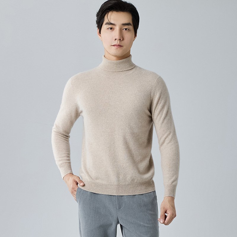 Men's Casual Knitted Base Layer Warm Loose Sweater - Image 7