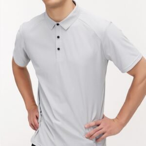 High-end Sports Quick-drying Lapel Short Sleeve