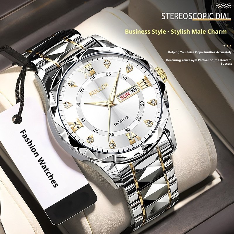 Business Advanced Waterproof Luminous Quartz Watch - Image 8