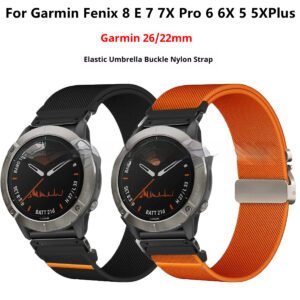 Umbrella Buckle Elastic Nylon Watchband Jiaming 2226mm