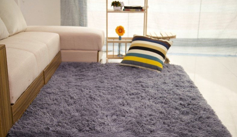 Living room coffee table bedroom bedside non-slip plush carpet - Image 8