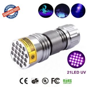 21LED violet flashlight LED violet UV UV Flashlight counterfeit flashlight