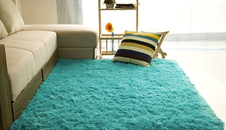 Living room coffee table bedroom bedside non-slip plush carpet - Image 5