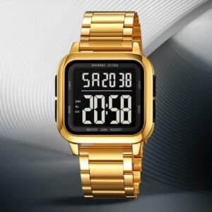 Fashion Trend Luminous Square Electronic Waterproof Watch