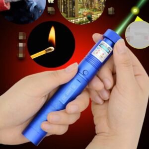Green light laser flashlight