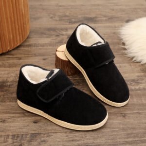 Soft Soled Velvet Thick Cotton Shoes Leisure Warm Comfortable